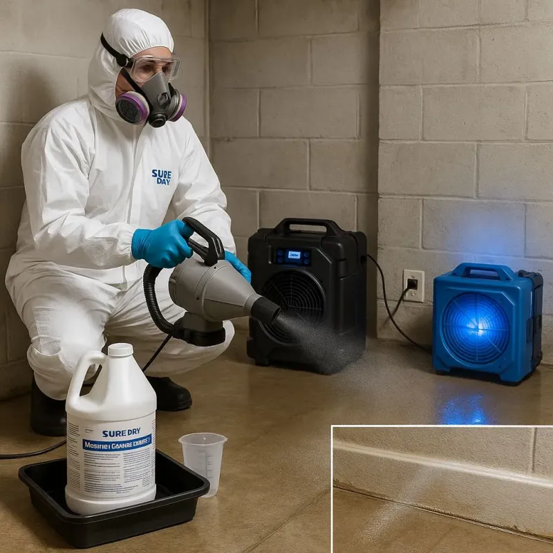 Sanitization and Odor Removal process in Bodfish, CA