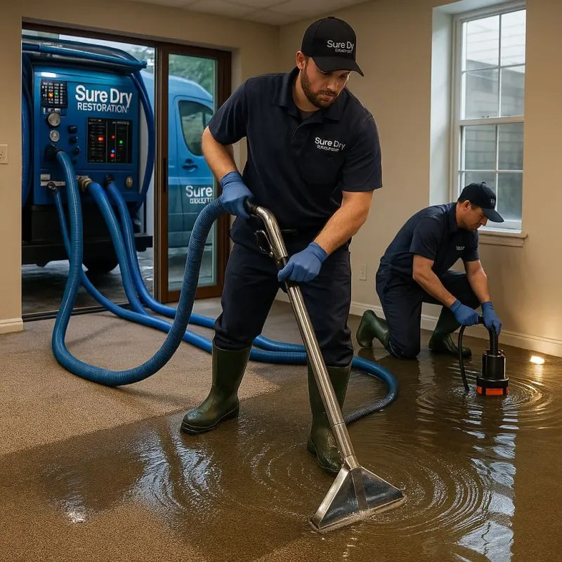 Water Extraction and Removal process in Bodfish, CA
